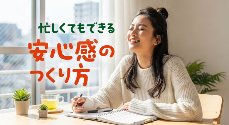 忙しくてもホッとできる。毎日に安心感をつくる3つのポイント | カイユ+快適時間と癒やし時間